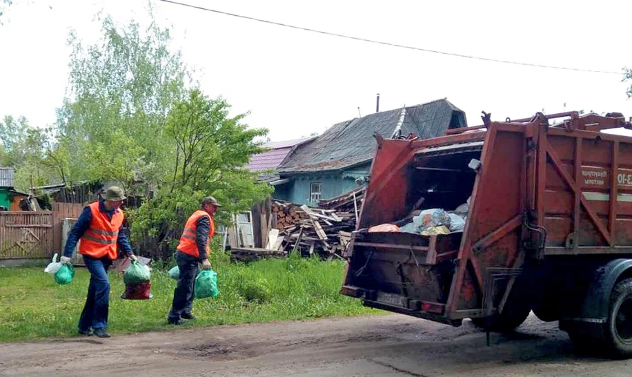 Вывоз мусора из частного дома в Новотроицке в октябре