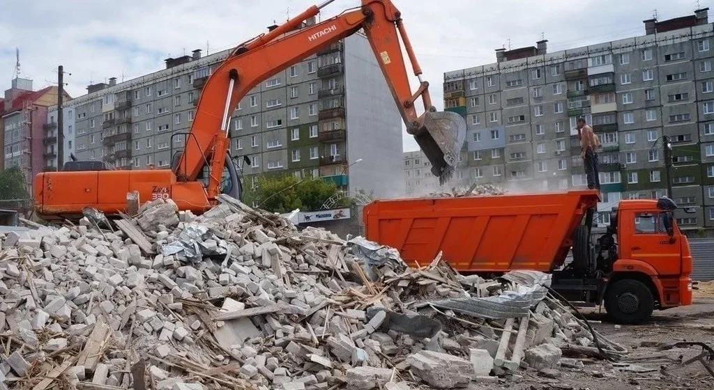 Профессиональный вывоз строительного мусора в Новотроицке в октябре