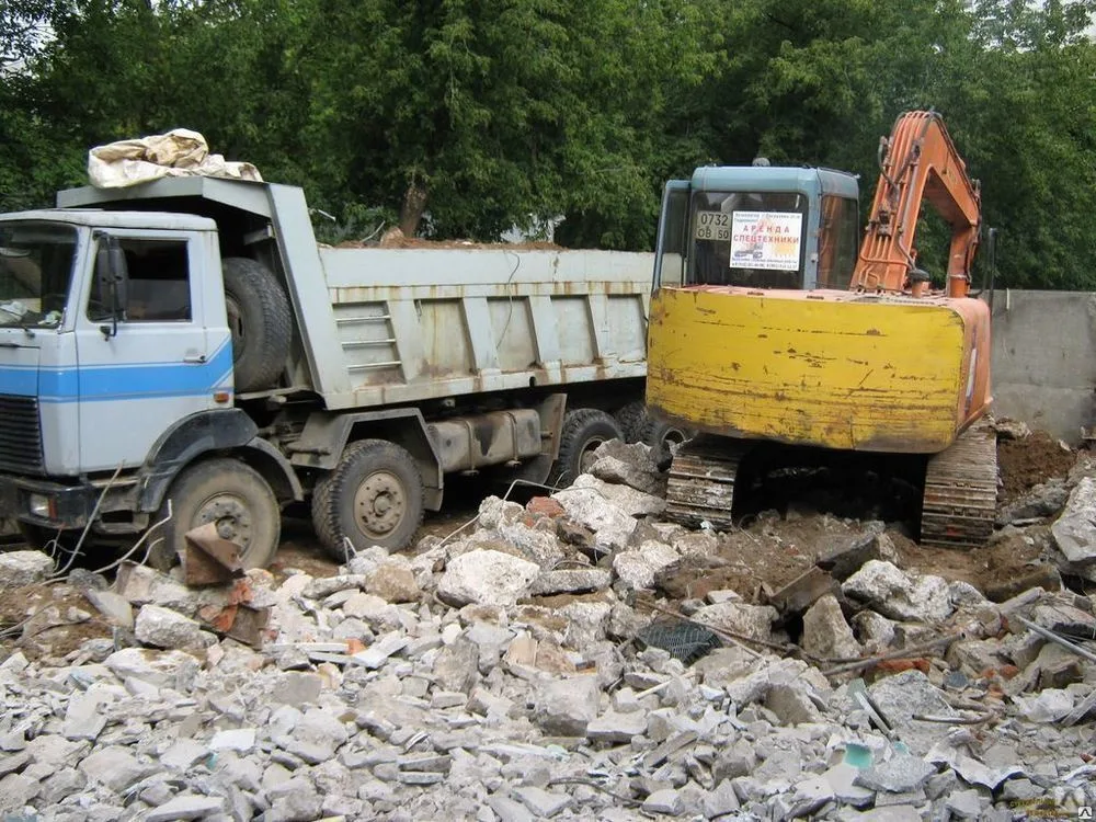 Вывоз бетонного боя и утилизация в Новотроицке в октябре