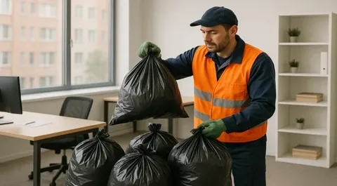 Уборка и вывоз мусора после мероприятий в Новотроицке в октябре